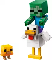 Set  LEGO Minecraft 21582 Chicken Jockey