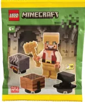Set  LEGO Minecraft 472506 Hero with Crafting Table, Furnace and Anvil