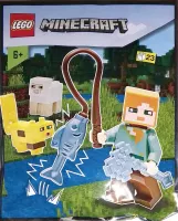 Set  LEGO Minecraft 662103 Alex with Ocelot and Sheep