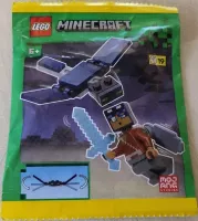 Set  LEGO Minecraft 662501 Hero with Elytra and Phantom
