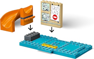 Set Lego Moi, moche et méchant 75546 Minions in Gru's Lab image 4