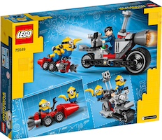 Set Lego Moi, moche et méchant 75549 Unstoppable Bike Chase image 7