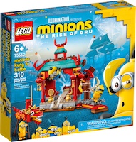 Set  Lego Moi, moche et méchant 75550 Minions Kung Fu Battle