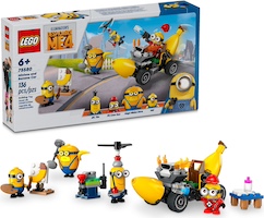 Set  Lego Moi, moche et méchant 75580 Les Minions et la voiture-banane
