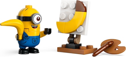 Set LEGO Moi, moche et méchant 75580 Les Minions et la voiture-banane image 2