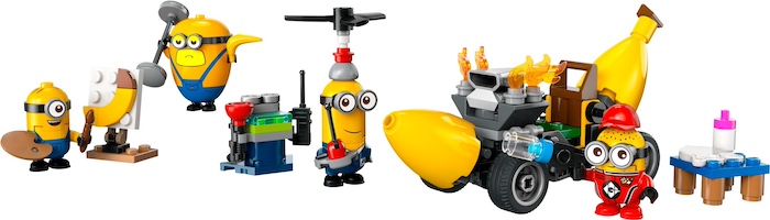 Set LEGO Moi, moche et méchant 75580 Les Minions et la voiture-banane image 5