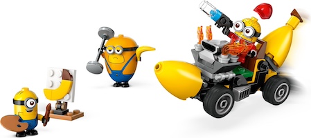 Set LEGO Moi, moche et méchant 75580 Les Minions et la voiture-banane image 7