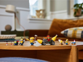Set LEGO Moi, moche et méchant 75580 Les Minions et la voiture-banane image 9