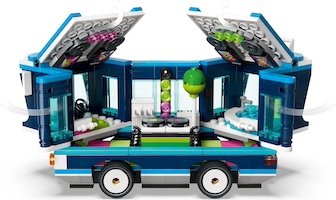 Set Lego Moi, moche et méchant 75581 Le disco-bus des Minions image 2
