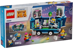 Set Lego Moi, moche et méchant 75581 Le disco-bus des Minions image 6