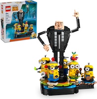 Set  Lego Moi, moche et méchant 75582 Gru et les Minions en briques