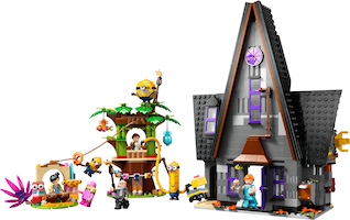 Set Lego Moi, moche et méchant 75583 Le manoir familial des Minions et de Gru image 5