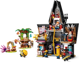 Set Lego Moi, moche et méchant 75583 Le manoir familial des Minions et de Gru image 6