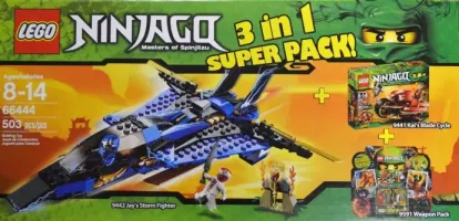 Set LEGO Ninjago 66444 Super Pack 3-in-1