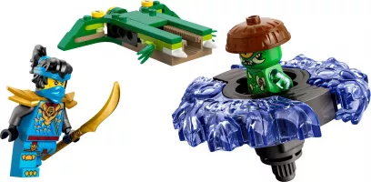 Set  Lego Ninjago 71849 Nya contre la toupie du monstre mutant