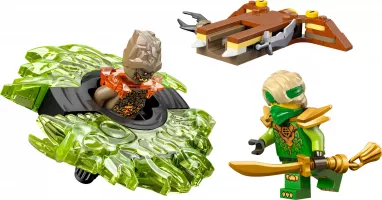 Set  Lego Ninjago 71850 Lloyd contre la toupie du monstre de la Terre