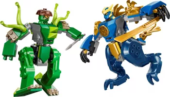 Set  Lego Ninjago 71853 Le combat du robot dragon de Jay