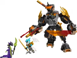 Set  Lego Ninjago 71854 La mission du robot Cole et du dragon Zane