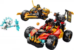 Set LEGO Ninjago 71864 Véhicules combinables de Kai et Cole