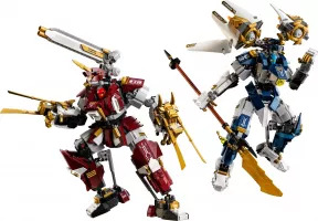 Set  LEGO Ninjago 71870 Les robots Titan jumeaux