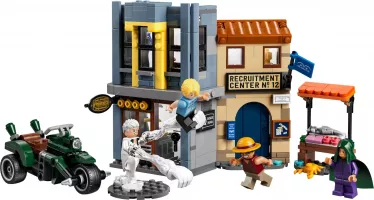 Set  LEGO One Piece 75642 L'affrontement avec le capitaine Smoker