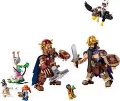 Set  LEGO One Piece 75644 Dorry contre Brogy - Les géants de Little Garden
