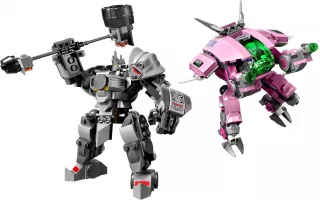 Set LEGO Overwatch 75973 D.Va & Reinhardt