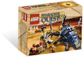 Set  Lego Pharaoh's Quest 7305 Scarab Attack