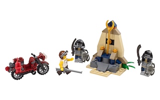Set Lego Pharaoh's Quest 7306 Golden Staff Guardians image 2