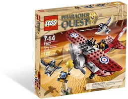 Set  Lego Pharaoh's Quest 7307 Flying Mummy Attack