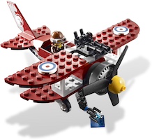 Set Lego Pharaoh's Quest 7307 Flying Mummy Attack image 3