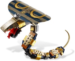 Set Lego Pharaoh's Quest 7325 Cursed Cobra Statue image 3