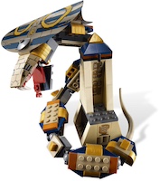 Set Lego Pharaoh's Quest 7325 Cursed Cobra Statue image 4