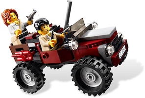 Set Lego Pharaoh's Quest 7325 Cursed Cobra Statue image 5