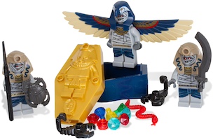 Set Lego Pharaoh's Quest 853176 Skeleton Mummy Battle Pack image 2