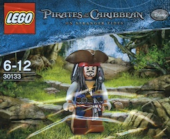 Lego Pirates des Caraïbes 30133 Jack Sparrow