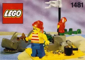 Set LEGO Pirates 1481 Pirates Desert Island