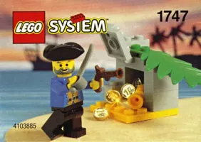 Set LEGO Pirates 1747 Treasure Surprise