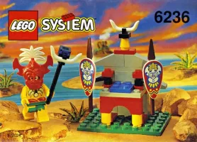 Set LEGO Pirates 6236 King Kahuka