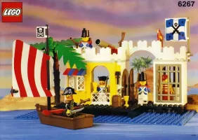 Set LEGO Pirates 6267 Lagoon Lock-Up