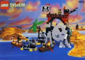 Set LEGO Pirates 6279 Skull Island