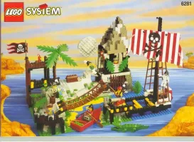 Set LEGO Pirates 6281 Pirates Perilous Pitfall