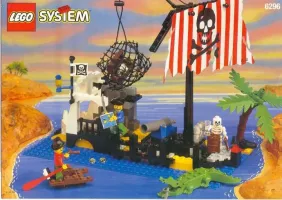 Set LEGO Pirates 6296 Shipwreck Island