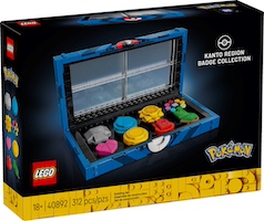 Set  Lego Pokémon 40892 Kanto Region Badge Collection