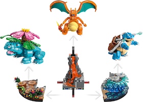 Set Lego Pokémon 72153 Venusaur, Charizard and Blastoise image 6