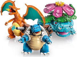 Set Lego Pokémon 72153 Venusaur, Charizard and Blastoise image 7