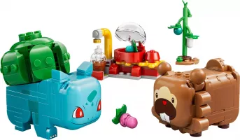 Set LEGO Pokémon 72155 SMART Play: Bulbizarre et Keunotor, délice de baies