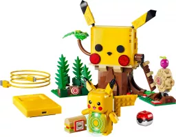 Set LEGO Pokémon 72164 SMART Play: Pikachu et la cabane d'entraînement