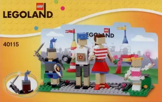 Set LEGO Promotionnel 40115 LEGOLAND Entrance with Family