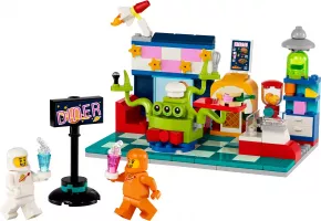 Set LEGO Promotionnel 40687 Alien Space Diner